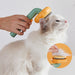 Pet Pumpkin Brush, Pet Grooming Self Cleaning Slicker Brush For Dogs Cats Puppy Rabbit, Cat Brush Grooming Gently