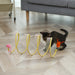 Cat Pets Toys Mouse Shape Balls Foldable Cat Kitten Play Tunnel Funny Cat Stick Mouse Supplies Simulation Mouse Pet