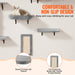 Wall Mounted Cat Shelves Tree With Jump Boards Hammock Sofa Grip Set Of 6