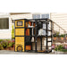 GO Large Cat Catio 4 Tiers Cat Enclosure For Outdoor, Cat House Weatherproof Attached To Window For Multiple Cats With