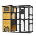 GO Large Cat Catio 4 Tiers Cat Enclosure For Outdoor, Cat House Weatherproof Attached To Window For Multiple Cats With