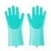 Silicone Dog Grooming Hair Comb Puppy Brush Glove Bath Cleaning Brushes Small Dog Cat Massage Pet Grooming Gloves