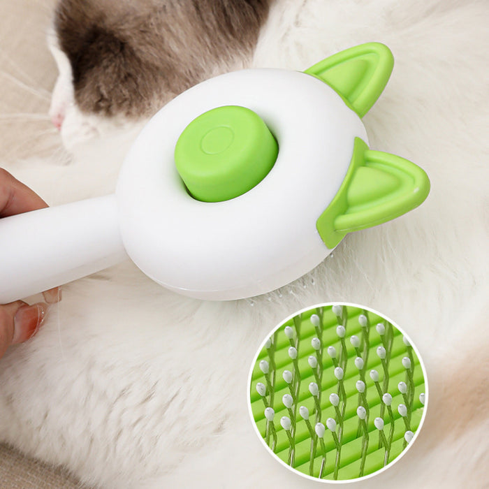 Pet Dog Brush Cat Comb Self Cleaning Pet Hair Remover Brush For Dogs Cats Grooming Tools Pets Dematting Comb Dogs