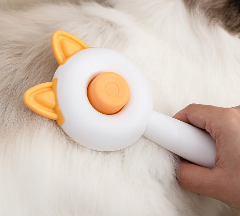 Pet Dog Brush Cat Comb Self Cleaning Pet Hair Remover Brush For Dogs Cats Grooming Tools Pets Dematting Comb Dogs
