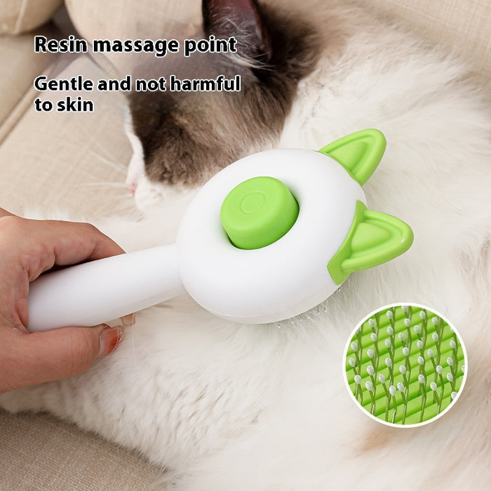 Pet Dog Brush Cat Comb Self Cleaning Pet Hair Remover Brush For Dogs Cats Grooming Tools Pets Dematting Comb Dogs